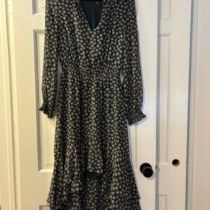 1. State Floral Green Dress